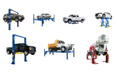Diferentes tipos de Elevadores Automotrices